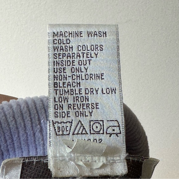 CHADWICK’S Ladies’ fitted periwinkle / lilac corduroy jean jacket, size S - Picture 7 of 7